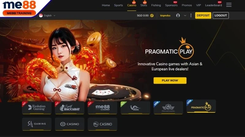 Sảnh Live Casino đẳng cấp Pragmatic Play