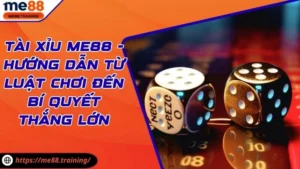 Tài Xỉu Me88 - Hướng Dẫn Từ Luật Chơi Đến Bí Quyết Thắng Lớn